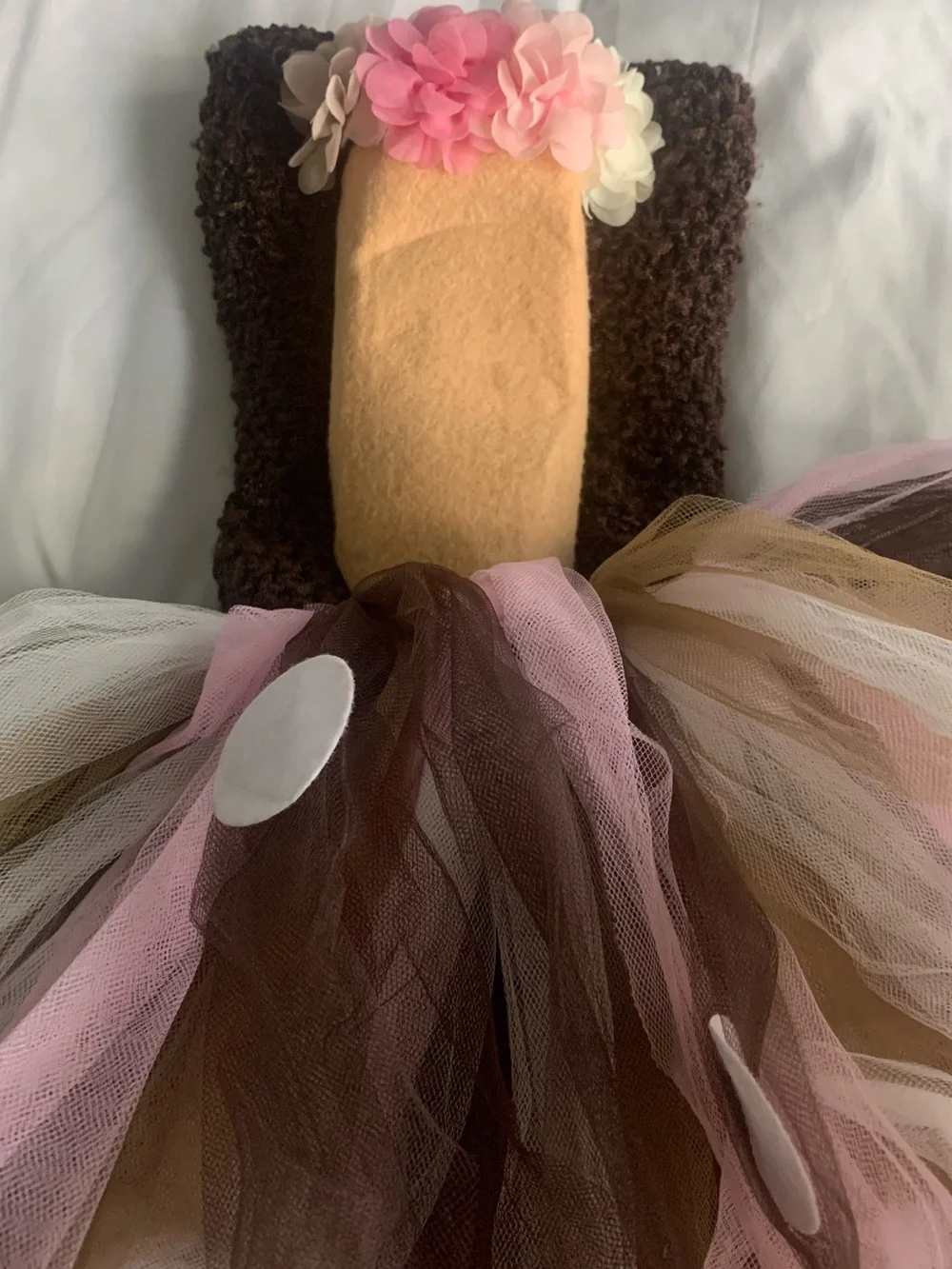 Super Cute Girls Woodland Deer Tulle Costume Set - girls 5-7